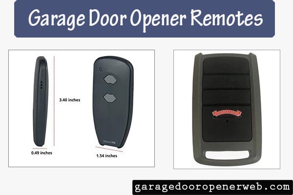 Garage Door Opener Remotes